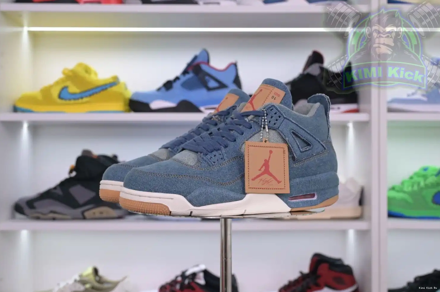 Jordan denim levis retro 4 Jordan Kimikick Air 0529